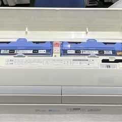 R349 ☀️ ジモティー限定価格♪ MITSUBISHI 霧ヶ峰 エアコン（5.6kw おもに18畳用）16年製 MSZ-EM5616E4S ⭐ 動作確認済 ⭐ クリーニング済の画像