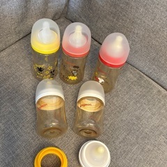 哺乳瓶関連一式※おまけあり！（本文参照
）の画像