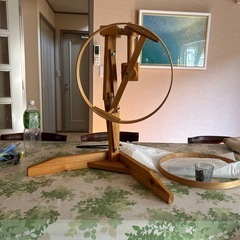 キルトフープ台？（おそらく手作り）
の画像