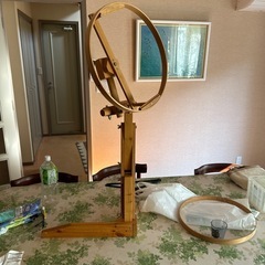 キルトフープ台？（おそらく手作り）
の画像