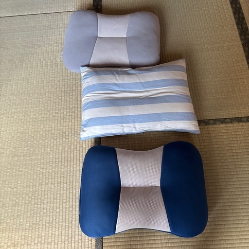 枕　3点　使用感あり