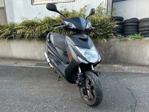 軽整備済み‼️  シグナスx 3型　自賠責付き　フォグランプ　タケガワプーリー　　社外マフラー　スパイダー　配送可能　現車確認可能