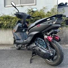 軽整備済み‼️  シグナスx 3型　自賠責付き　フォグランプ　タケガワプーリー　　社外マフラー　スパイダー　配送可能　現車確認可能の画像