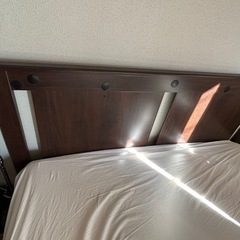 購入者決定済み　
※フレームのみ　IKEA ダブルサイズベッドフレーム