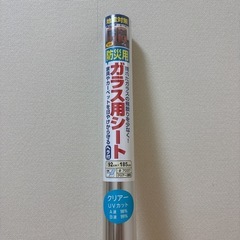 防災用ガラス用シート