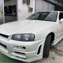 ER34 スカイライン　RB25DETの画像