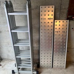 アルミニウム 多機能はしご EN131 耐荷重150㎏ 4.7m...