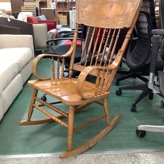 ロッキングチェア 昭和レトロ アンティーク インテリア ソファ 椅子 昭和レトロソファ アンティーク ウィングチェア 1人 一人掛け 1P 1
