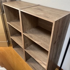 カラーボックス2点セット
