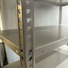 100kg／段！組立簡単らくらくラック 高さ1800×棚板5枚（有効4段）の画像