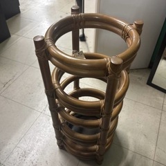 藤傘立てレトロ