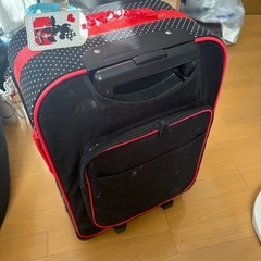 ミニー　キャリーケースの画像