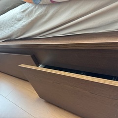 IKEA ベッドフレームMALMセミダブル120x200の画像