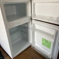二層式小型 冷蔵庫の画像
