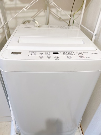 【説明書あり】ヤマダセレクト　洗濯機　４.5キロ