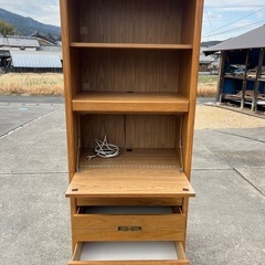 アメリカンアンティーク家具　本棚デスク　