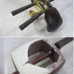 高級三味線　ハードケース付き　収納袋付き　胴掛け付き　地唄 弦楽器 和楽器　民謡の画像