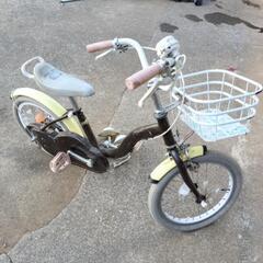 取引決定☆16インチ　子供用自転車　補助輪つきの画像