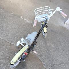 取引決定☆16インチ　子供用自転車　補助輪つきの画像