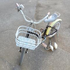取引決定☆16インチ　子供用自転車　補助輪つきの画像