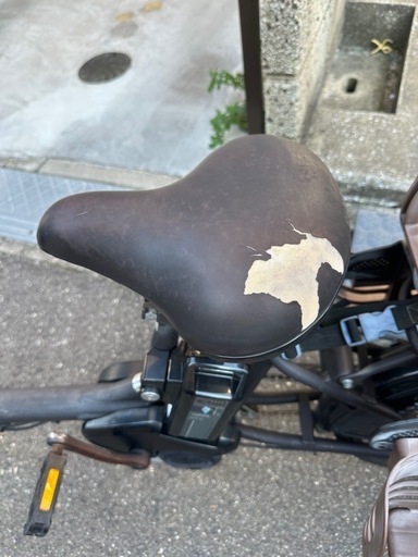 YAMAHA 電動自転車 前後乗せ付き 