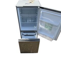 ★美品★ AQUA  ノンフロン冷凍冷蔵庫 右開き 2ドア冷蔵庫 AQR-13M(S) 2022年製