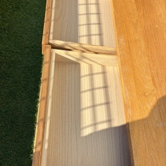 無印良品　木製デスクキャビネットセット　の画像