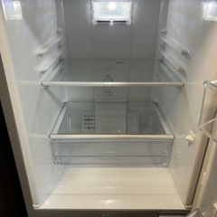【成約しました】【AQUA 冷凍冷蔵庫 AQR-13M】シルバー 2ドア 中古美品の画像