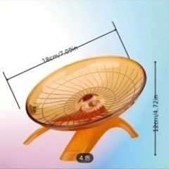 小動物用　回し車　ホイール　ハムスターの画像