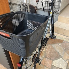 【商談中につき問い合わせ停止】自転車(後ろカゴ付き)売りますの画像