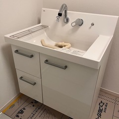 値下げ中！リクシル未使用洗面台