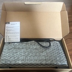 e元素ゲーミングキーボード 赤軸 ブラックの画像