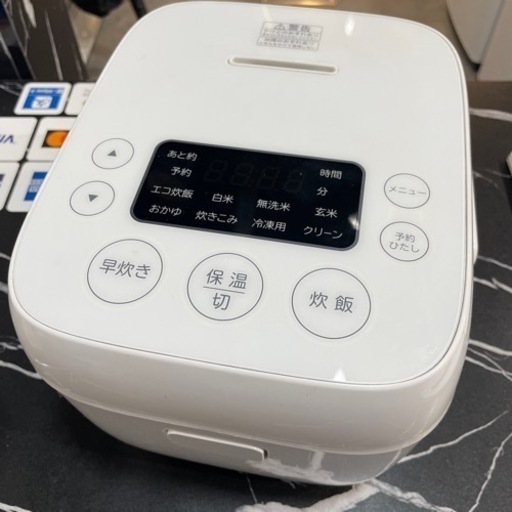 【ジモティー割】ハイアール 2022年製 3合炊き炊飯器（ID662）