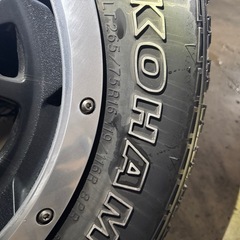 TRD 16インチアルミホイール265/75R16 5本セット　ビードロック調　fjクルーザー　の画像
