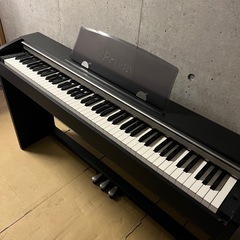 カシオ　デジタルピアノ　88鍵盤　椅子、譜面台付きPX-730B...