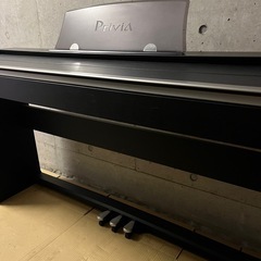 カシオ　デジタルピアノ　88鍵盤　椅子、譜面台付きPX-730BK  プリヴィア　の画像