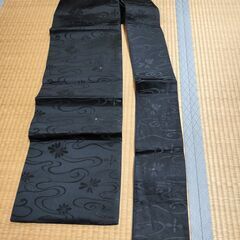 未使用　喪服　帯　バッグ　数珠　御念珠　御紋章　小物の画像