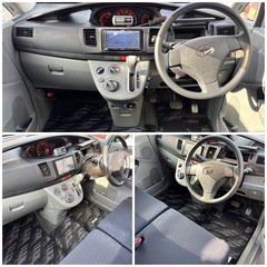 ㊗️販売終了🉐24.8万車検2年付 🉐低走行5.9万㌔H20ダイハツムーブ2WD ナビ TV CVT 車検2年付 ナビ TVの画像
