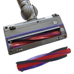 ■ダイソン 掃除機 V6 DC59 DC62 SV03 SV0　交換部品　ブラシローラー　カーボンファイバー搭載モーターヘッド用 回転ブラシ 全長185mmの画像