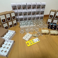 ウェルカムスペース、ゲストテーブル、高砂装飾！！キャンドルホルダ...
