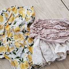 【無料】女の子ベビー服（春夏多め70-80センチ）の画像