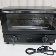 アイリスオーヤマ  オーブントースター 2枚焼き 温度調節3段階...