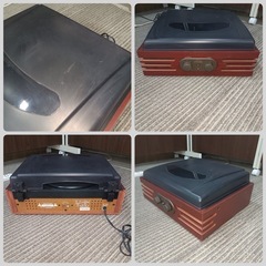[八3314]  【ジャンク】創和　レコードプレーヤー　CT-3　の画像