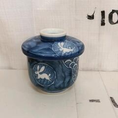 0320-115 梅陶器　茶碗蒸し器