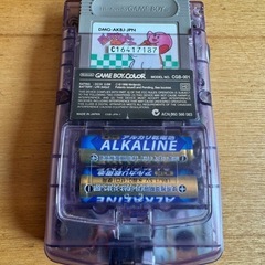 ゲームボーイカラー➕ソフトの画像
