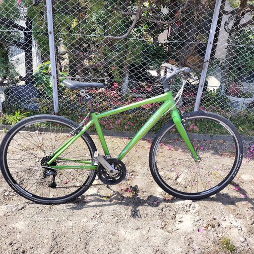 トレックTREK FX7.4クロスバイク グリーン700c ボルトグリーン三兄弟 次兄 TREK 7.4FX | Cycle Shop Nakahara Diary