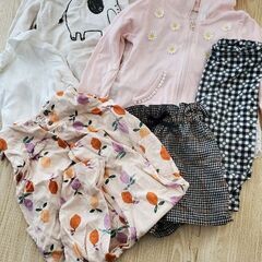 【無料】女の子ベビー服・子供服（80-110）の画像