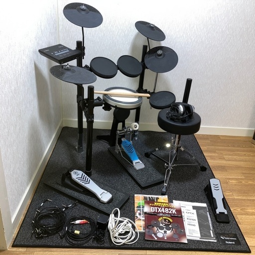 YAMAHA DTX482K 電子ドラム マンションでも安心セット 防振・騒音対策