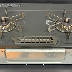 ガスコンロ ガステーブル KG678K 都市ガス　右強火力　一人暮らし　料理　二口　魚焼きグリル　250308-01の画像
