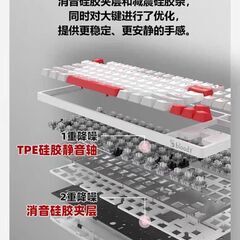 Bloody T87 光軸静音キーボード Optical mechanical Bloody T87 光軸静音キーボード Optical mechanical keyboard